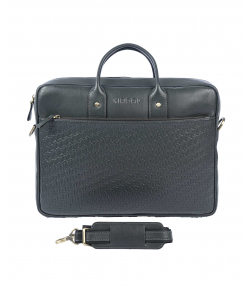 کیف اداری چرم طبیعی مردانه مارال چرم Maral Leather مدل کارلوس
