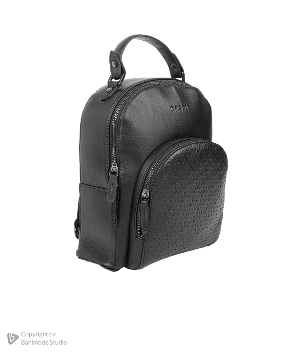 کوله پشتی چرم طبیعی زنانه مارال چرم Maral Leather مدل رخشان