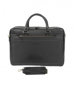 کیف اداری چرم طبیعی مردانه مارال چرم Maral Leather مدل امپراطور