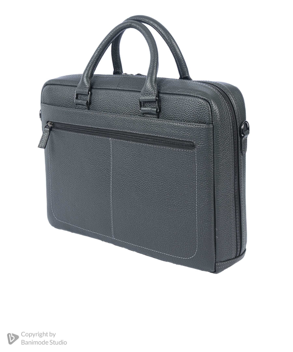 کیف اداری چرم طبیعی مردانه مارال چرم Maral Leather مدل امپراطور