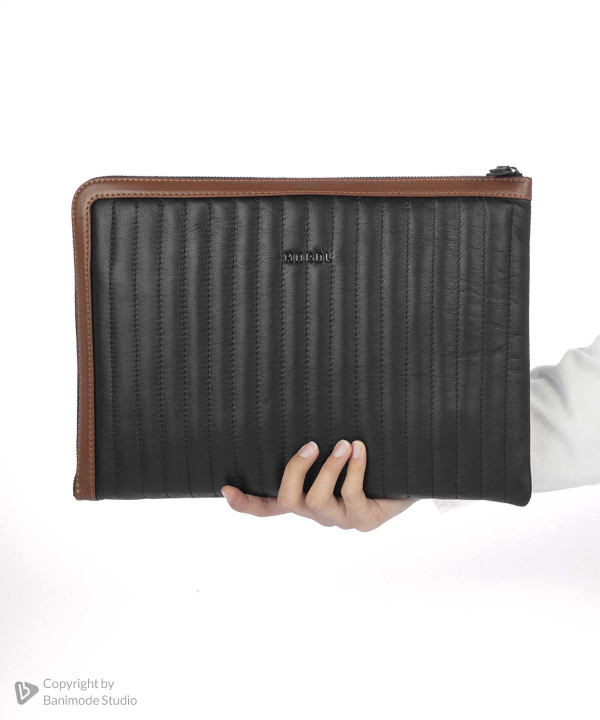 کیف اداری چرم طبیعی مارال چرم Maral Leather مدل نیشام