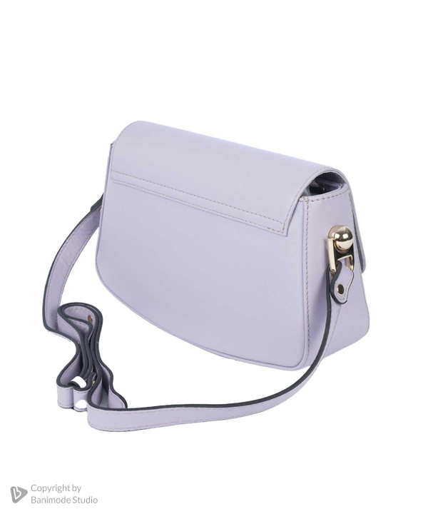 کیف دوشی چرم طبیعی زنانه مارال چرم مدل 3504110001