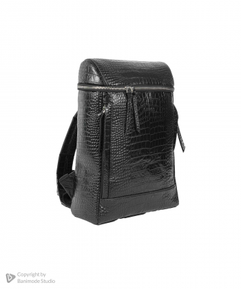 کوله پشتی چرم طبیعی زنانه مارال چرم Maral Leather مدل رادان