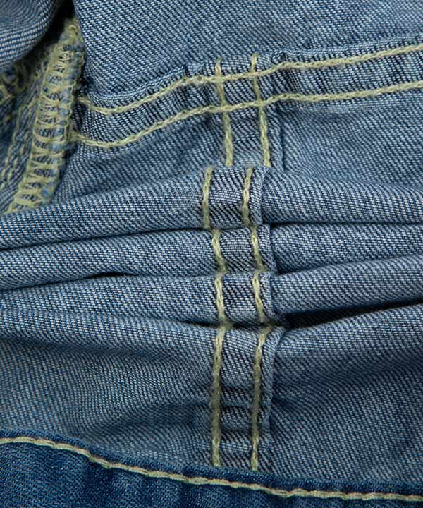 کاپشن جین دخترانه طرح دار جین وست Jeanswest