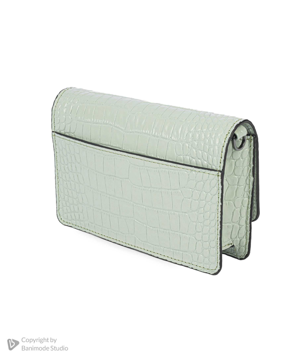 کیف دوشی چرم طبیعی زنانه مارال چرم Maral Leather مدل لنا