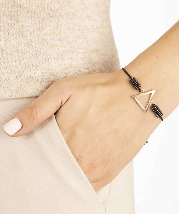 دستبند طلا عنصر آب متوسط پرسته Parasteh کد WBB172
