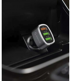 شارژر فندکی فست شارژ ماشین 3 پورت یو اس بی اوریکو UPB-3U