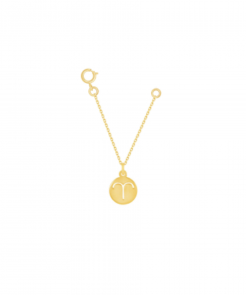 آویز ساعت طلا نماد ماه فروردین پرسته Parasteh کد Z55