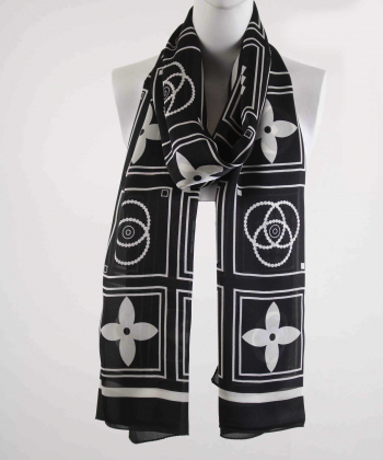 شال ابریشم زنانه نوولاشال Novella Shawl کد 33061