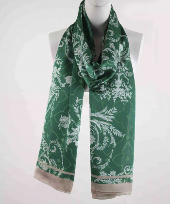 شال ابریشم زنانه نوولاشال Novella Shawl کد 33075