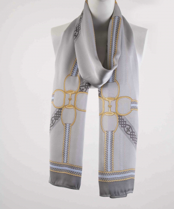 شال ابریشم زنانه نوولاشال Novella Shawl کد 33068