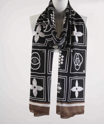 شال ابریشم زنانه نوولاشال Novella Shawl کد 33063