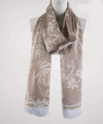 شال ابریشم زنانه نوولاشال Novella Shawl کد 33076