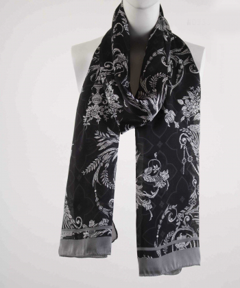 شال ابریشم زنانه نوولاشال Novella Shawl کد 33073