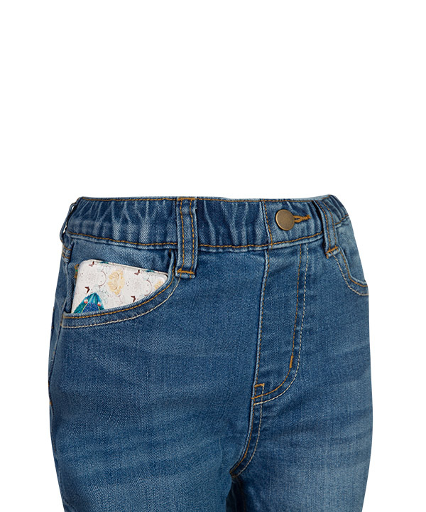 شلوار جین پسرانه کمر کشی جین وست Jeanswest