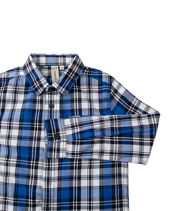 پیراهن پسرانه چهارخانه جین وست Jeanswest