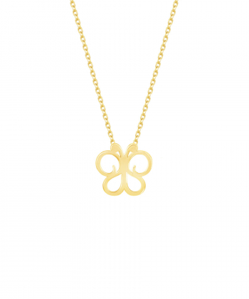 گردنبند طلا پروانه پرسته Parasteh کد WN366