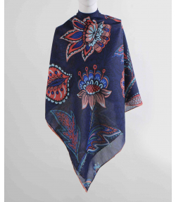 روسری نخی زنانه نوولاشال Novella Shawl کد 22069