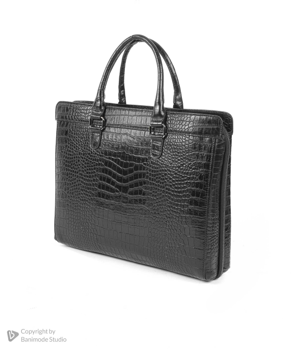 کیف اداری چرم طبیعی مردانه صاد مدل AS5903
