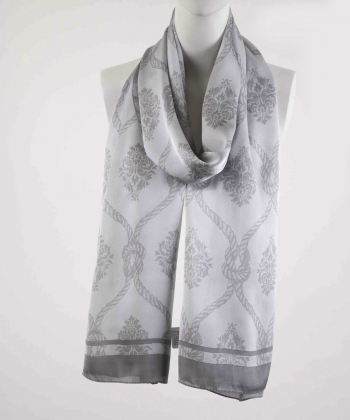 شال ابریشم زنانه نوولاشال Novella Shawl کد 33092