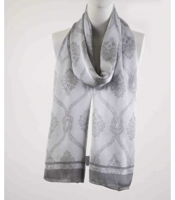 روسری نخی زنانه نوولاشال Novella Shawl کد 22071