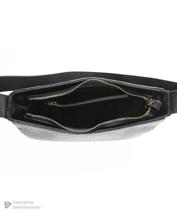 کیف دوشی چرم طبیعی زنانه مارال چرم Maral Leather مدل هورا