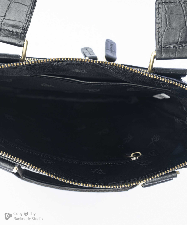 کیف دوشی چرم طبیعی مردانه مارال چرم Maral Leather مدل فرمند