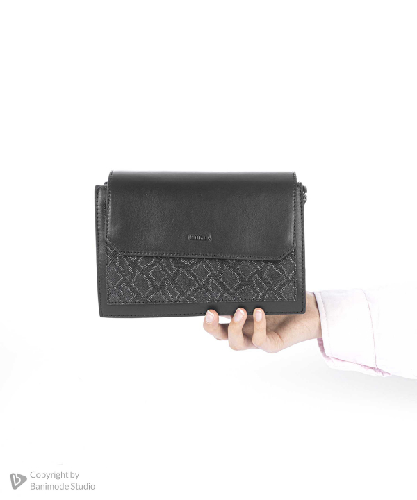 کیف دوشی چرم طبیعی زنانه مارال چرم Maral Leather مدل سپیدار