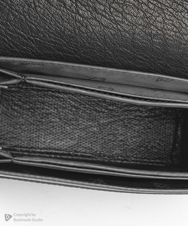 کیف دوشی چرم طبیعی زنانه مارال چرم Maral Leather مدل سپیدار