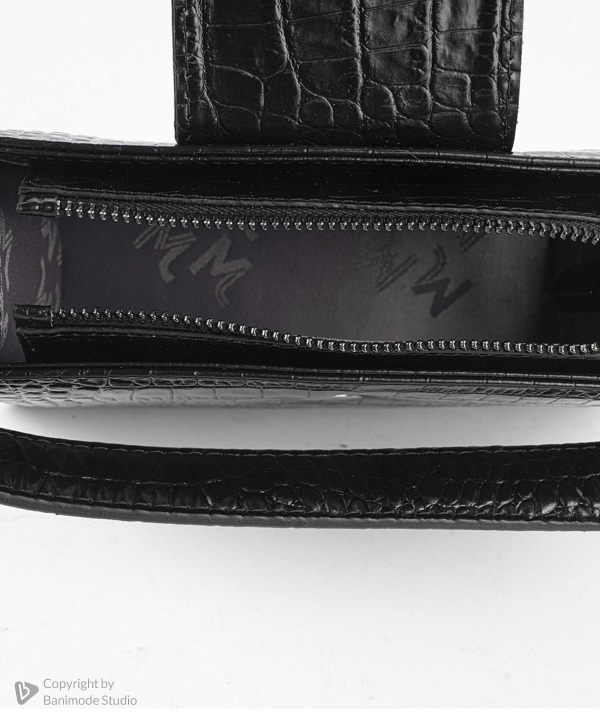 کیف دوشی چرم طبیعی زنانه مارال چرم Maral Leather مدل موآنا