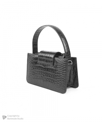کیف دوشی چرم طبیعی زنانه مارال چرم Maral Leather مدل موآنا