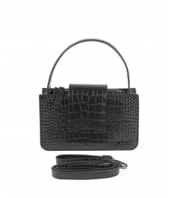 کیف دوشی چرم طبیعی زنانه مارال چرم Maral Leather مدل موآنا