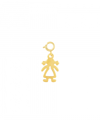 آویز طلا دختر کوچک پرسته Parasteh کد A50