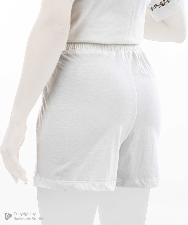 شلوارک نخی راحتی زنامه بهبود مدل BEH-307006