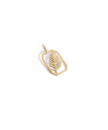 آویز طلا کائنات گیاه پرسته Parasteh کد A250