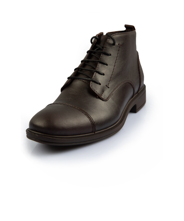 نیم بوت مردانه مارال چرم Maral Leather مدل برت از جنس چرم طبیعی گاو