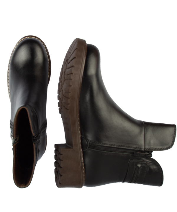 نیم بوت زنانه کلاسیک مارال چرم Maral Leather مدل 981 از جنس چرم طبیعی گاو