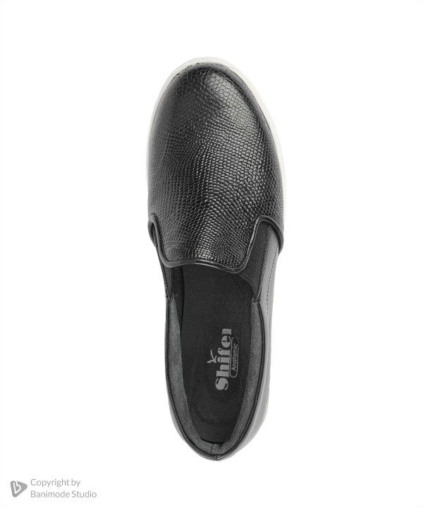کفش چرم طبیعی زنانه شیفر Shifer کد 5385A