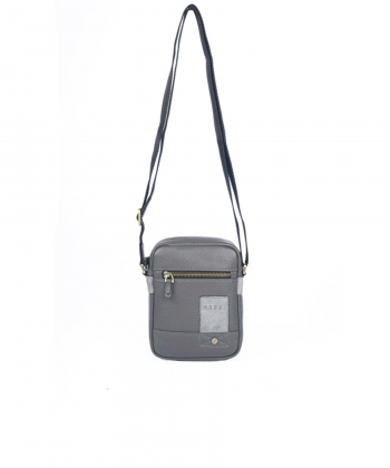 کیف کراس بادی چرم طبیعی مردانه مارال چرم Maral Leather مدل مهراد