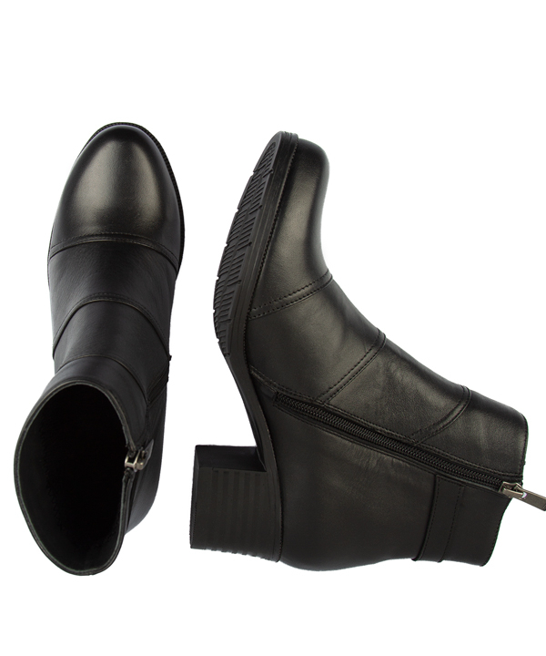 نیم بوت زنانه کلاسیک مارال چرم Maral Leather مدل اورنیا 423