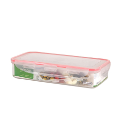 ظرف نگهدارنده مستطیل 4 خانه الوان لیمون limon  کد 4482