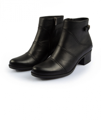 نیم بوت زنانه کلاسیک مارال چرم Maral Leather مدل اورنیا 423