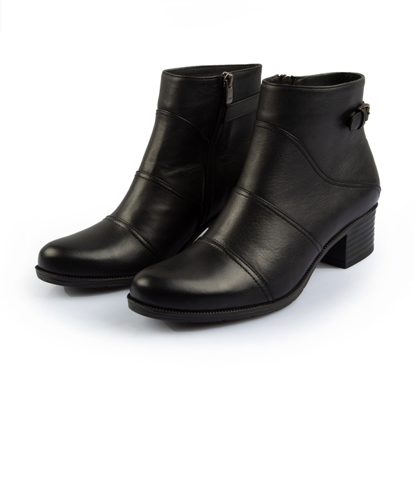 نیم بوت زنانه کلاسیک مارال چرم Maral Leather مدل اورنیا 423