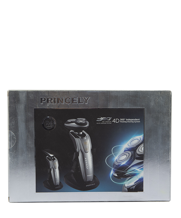 ریش تراش برقی حرفه ای 4D دیجیتال پرینسلی Princely مدل PR450