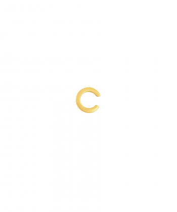 گوشواره طلا تک لنگه ای C پرسته Parasteh کد WE279