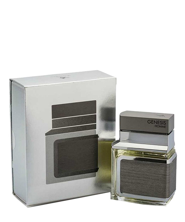 ادوتویلت تند و خنک مردانه لو شامو Le Chameau مدل Genesis homme حجم 100 میلی لیتر