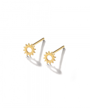 گوشواره طلا خورشید پرسته Parasteh کد we712