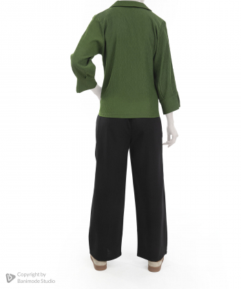 ست شومیز و شلوار زنانه نارین مد Narin Mode کد 577