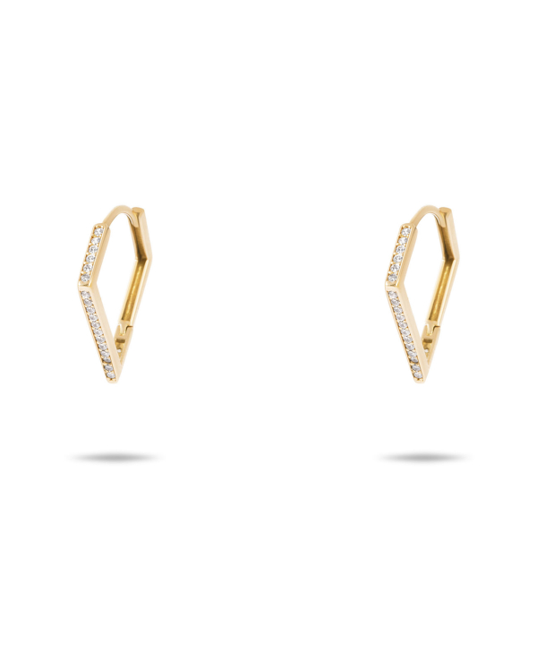 گوشواره طلا حلقه ای بادبادک پرسته Parasteh کد we1145