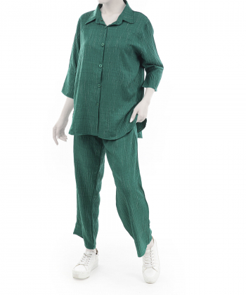 ست شومیز و شلوار زنانه نارین مد مدل 588